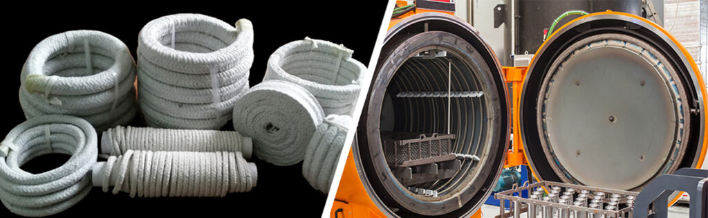Fiber Ropes Containers Ceramic Fiber Rope - Your Refractory Bricks, Castables Manufacturer For ...