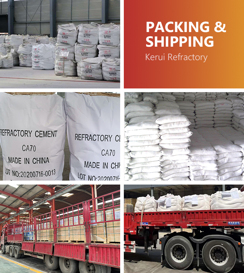high alumina cement package