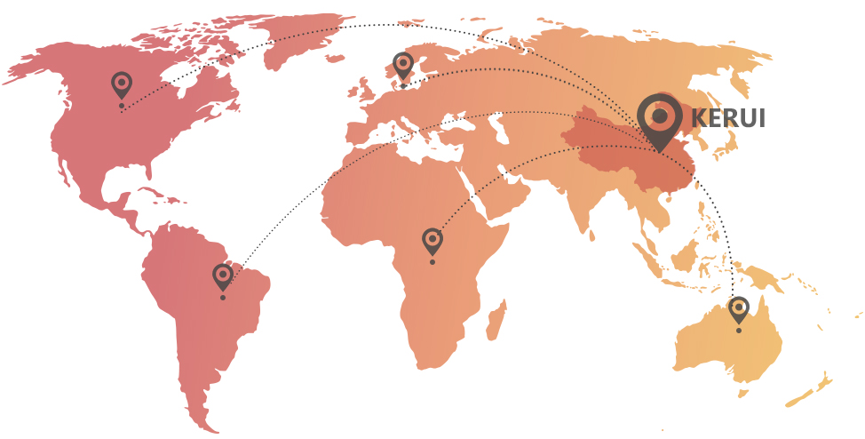 kerui about us map